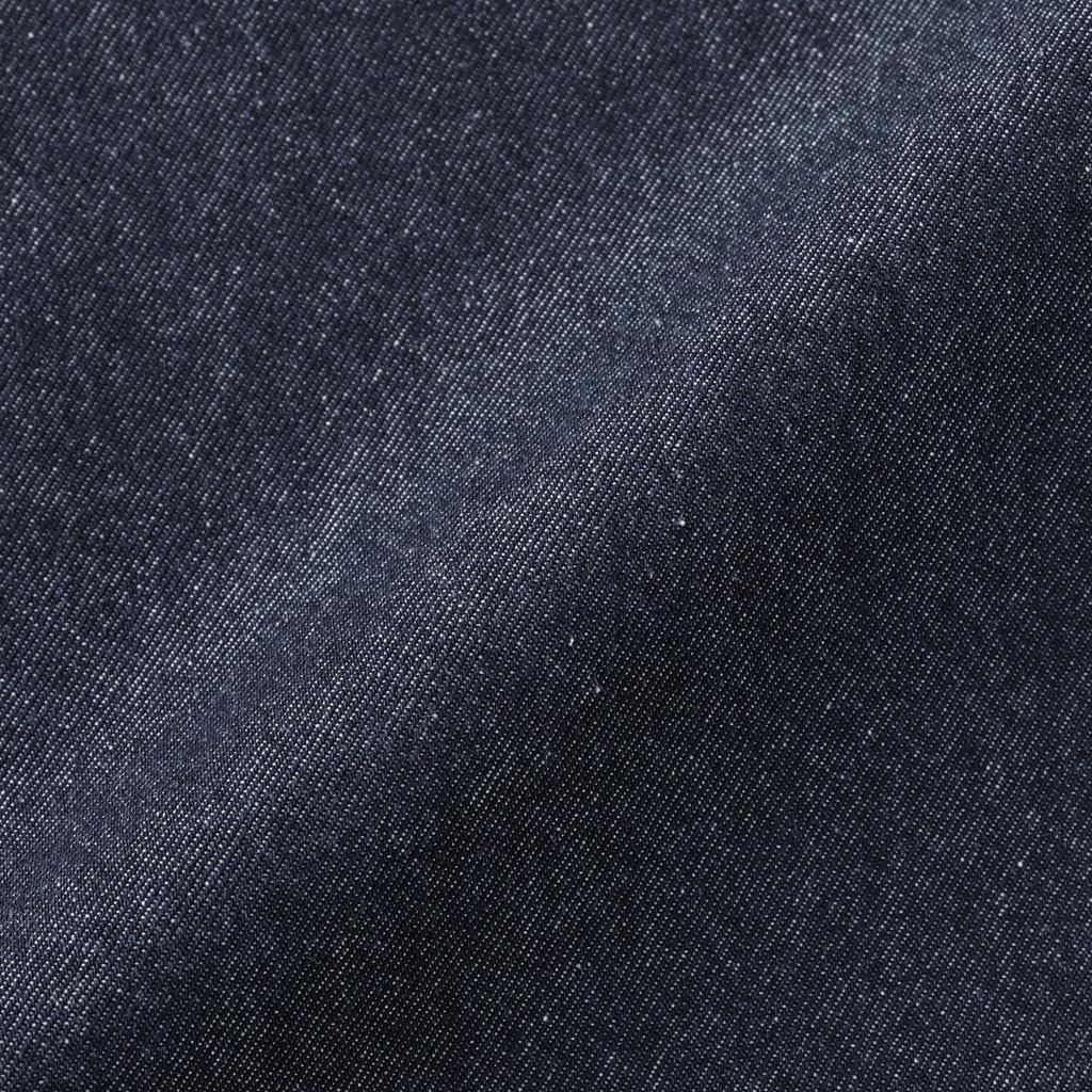 MUJI Washed Denim Easy Tapered Dark Size BE1VNA6S Women's Pants, Navy, S,