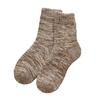 Flauschige Socken für Damen Gemütliche Dicke Flauschige Kniestrümpfe Winter Fleecegefütterte Stiefelsocken Thermische Retro Mid-Calf Warme Socken