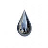 Stainless Steel Water Drop Sculpture Abstract Creative Water Drop Decoration Hanging Decoration Shopping Mall Hotel