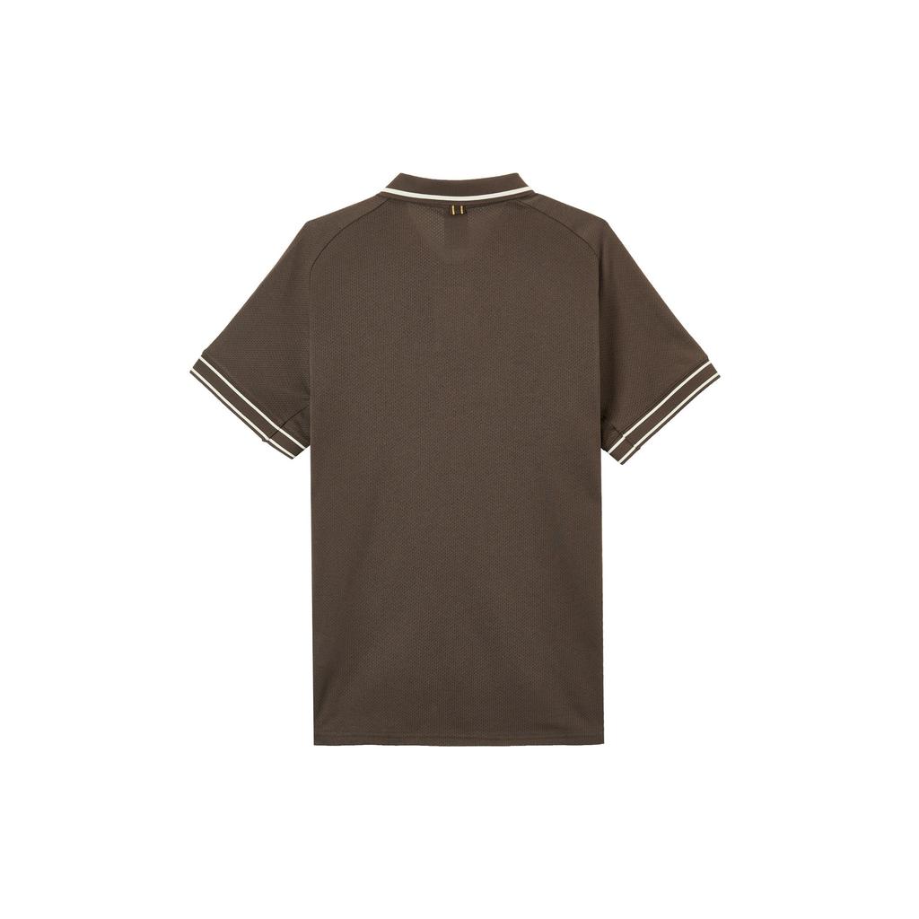 Nike Heritage Logo Pullover Short Sleeve Tennis Breathable Polo Shirt Men Polo Shirts Baroque-Brown FQ2102-237