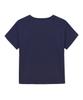 Nigaennikol Big Rose Sleeve Top_Navy White
