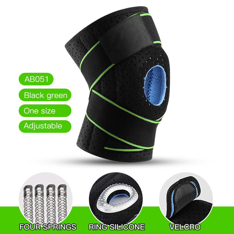 Fitness Knee Brace Bandage Pressurized Elastic Knee Joint Protector Sports Equipment Volleyball Knee Brace