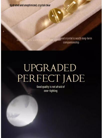 Citrine Crystal Beads Bracelet DIY Kit - Natural Feng Shui Elements