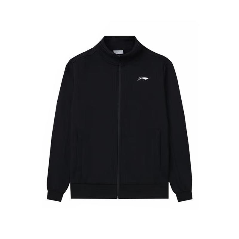 Li Ning Sweatshirts Men s Stand Collar Thickened Cardigan AWDVP59-1 S