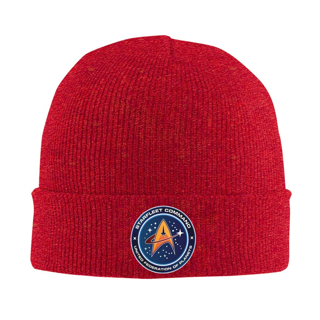 Star Trek Science-Fiction-Fernsehserie Warme Strickmütze Winter Strickmütze Mütze Beanie Hip Hop Caps für Unisex