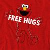 Sesame Street Unisex Adult Free Hugs T-Shirt
