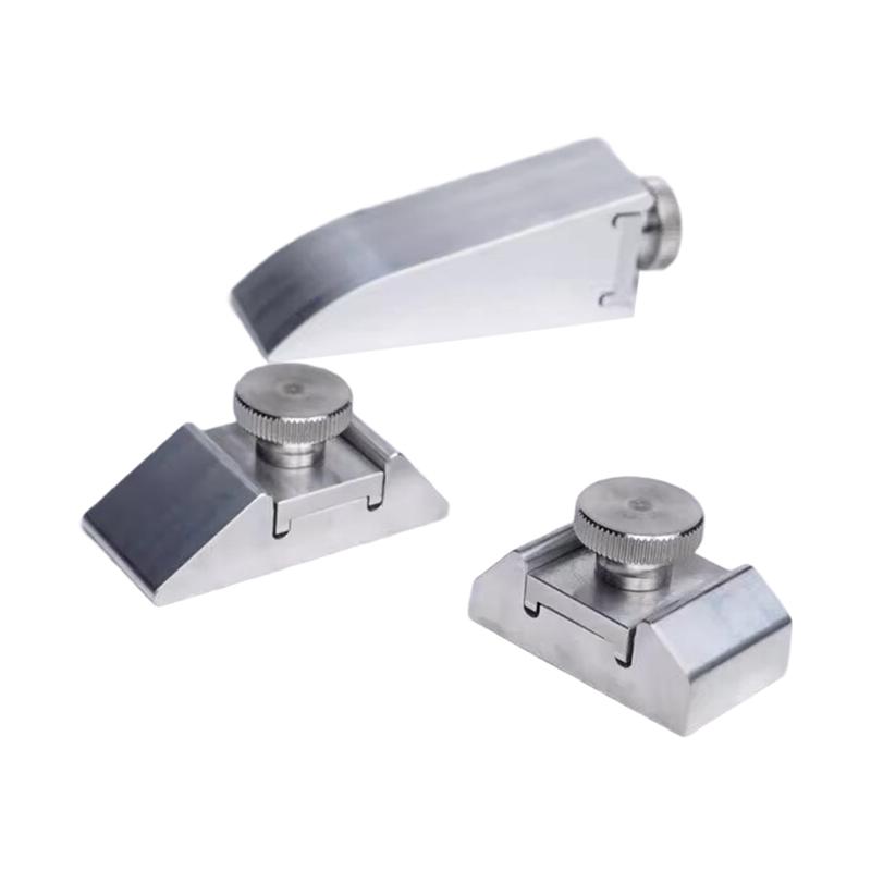 Manual Hand Grinding Tool Fixture 3Pcs Aluminum Alloy Sandpaper Holder Clip Planer Polishing Diy Model Manual