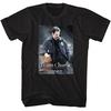 Maglietta Saga Film Twilight Team Charlie Bella Adulto Nuova Licenziata Cotone Nero Unisex