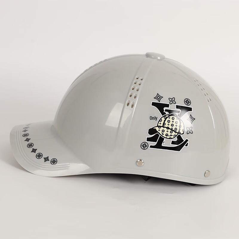 Li Shi Summer Duck-Brim Half Motorcycle Helmet 54-59cm