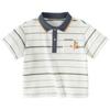 DAVE&BELLA Boys' Striped Polo T-Shirt