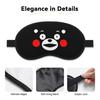 Kumamon Eye Mask for Sleeping, Comfortable Sleep, No Pressure, Light Blocking, 99% Light Blocking, Perfect for Lunch Breaks, Travel, Business Trips, L