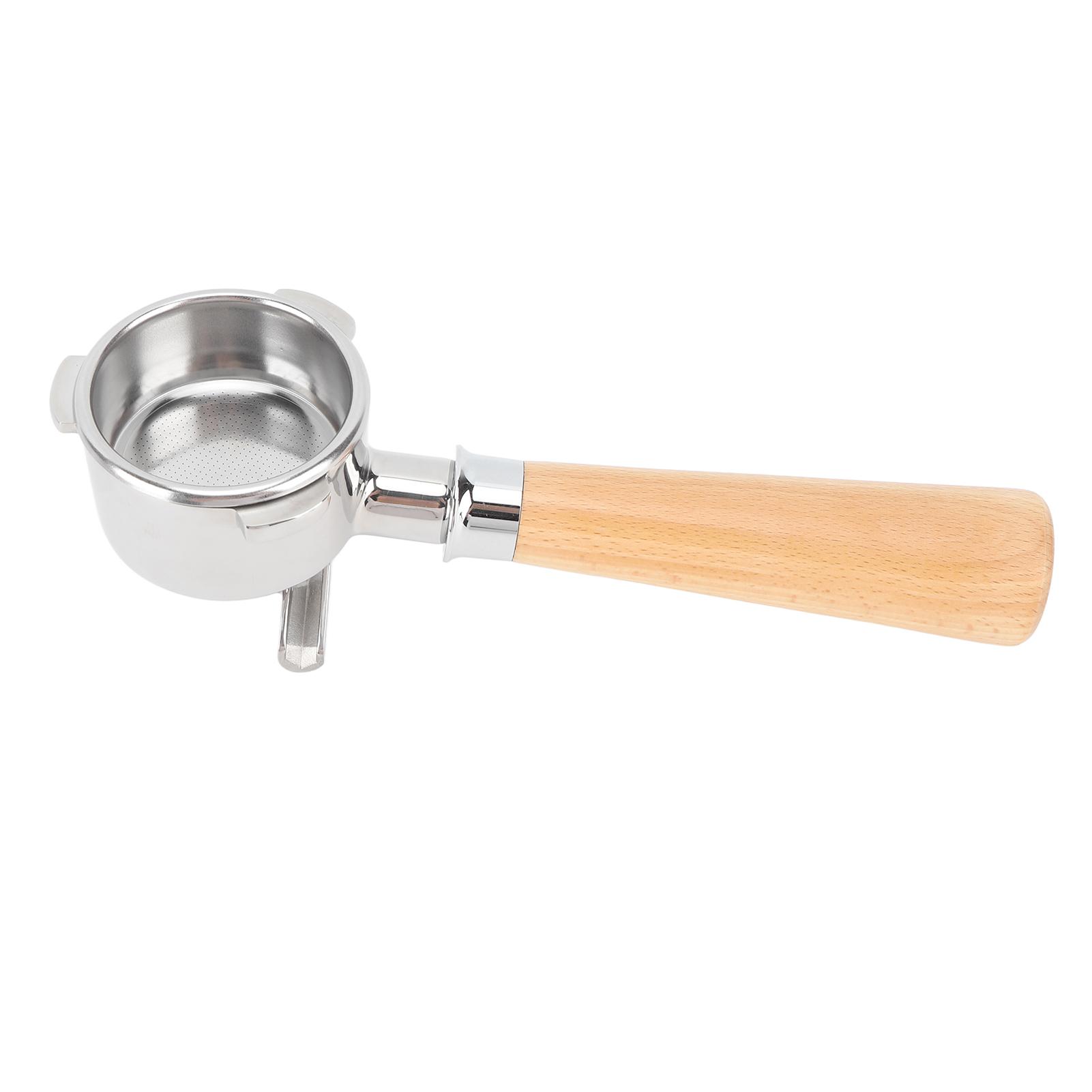 

54 мм кофейный фильтр из нержавеющей стали, запасные части для портафильтра, 2 носика, разделитель для 870 880 Type A2 Beech Wood