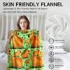 1 Piece Capybara-Themed Green Plush Blanket, Soft, Suitable For Sofa, Bed, Office, All-Season Use.