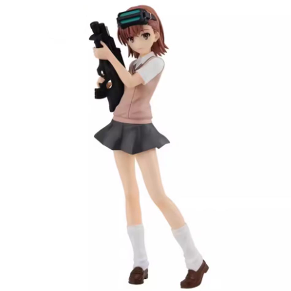 Misaka Mikoto Figure Anime A Certain Magical Index Railgun Anime Girl PVC Action Figures Model Anime Cartoon Birthday Gift
