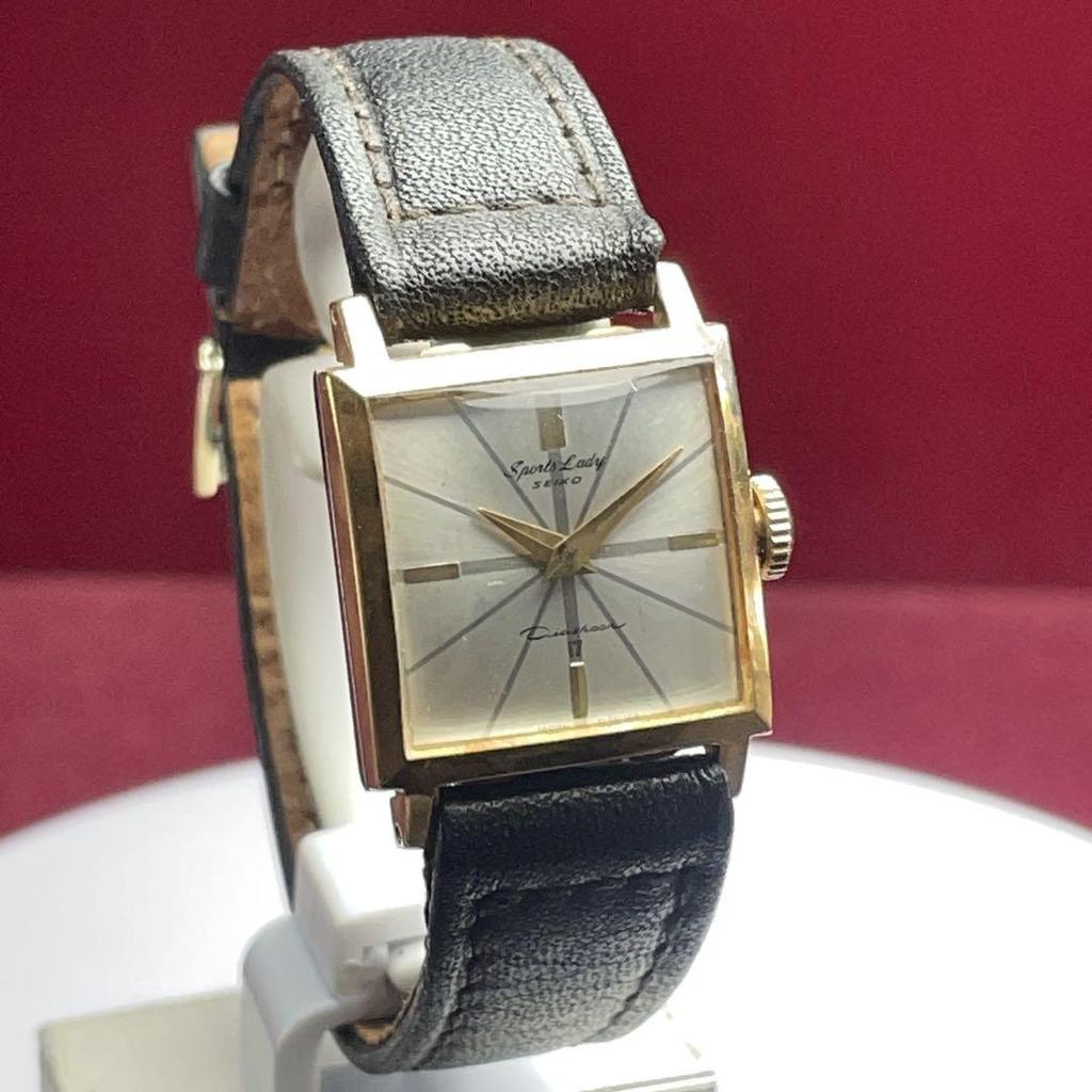 [USED] Overhauled, deadstock, 1963 Seiko Sports Lady manual winding watch