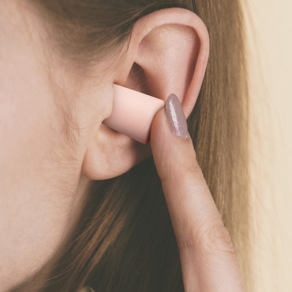 Noise Reduction Sleep Earplugs - Soft Foam, Reusable, Comfortable Ear Plugs for Travel, Study, and Rest