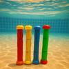 Set of 4 Multicolored Diving Sticks for Pool Water Game for Learning To Swim