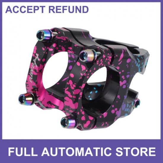 

Single Bike Stem Short Handlebar Adjustable Stem for Bike 35mm Length Universal