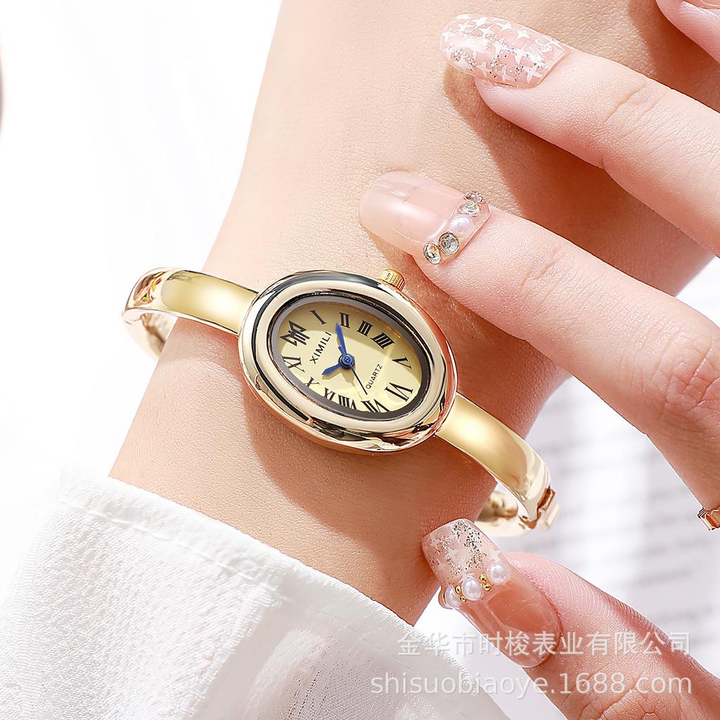 Ladies Casual Dress Luxury Gold Ladies Top Brand Waterproof Quartz Watch Fashion Thin Watches