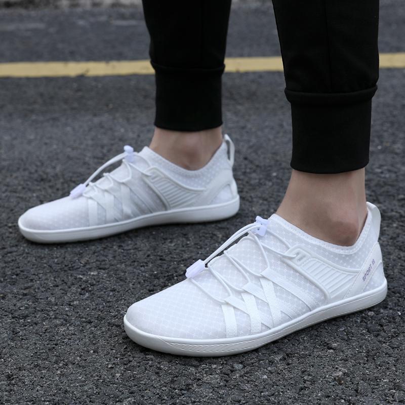 Anti-slip Women's Walking Shoes Light Breathable Gym Fitness Sports Shoes Men Wide Toe Flats Outdoor Training Shoes