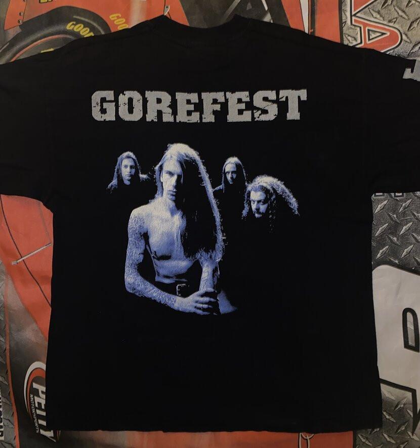 

Rare GOREFEST Band Tour Tshirt Gift For Fan S5XL Unisex T-Shirt S