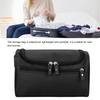 Portable Waterproof Shampoo Shaver Wash Storage Bag Man Woman Travel(Black)
