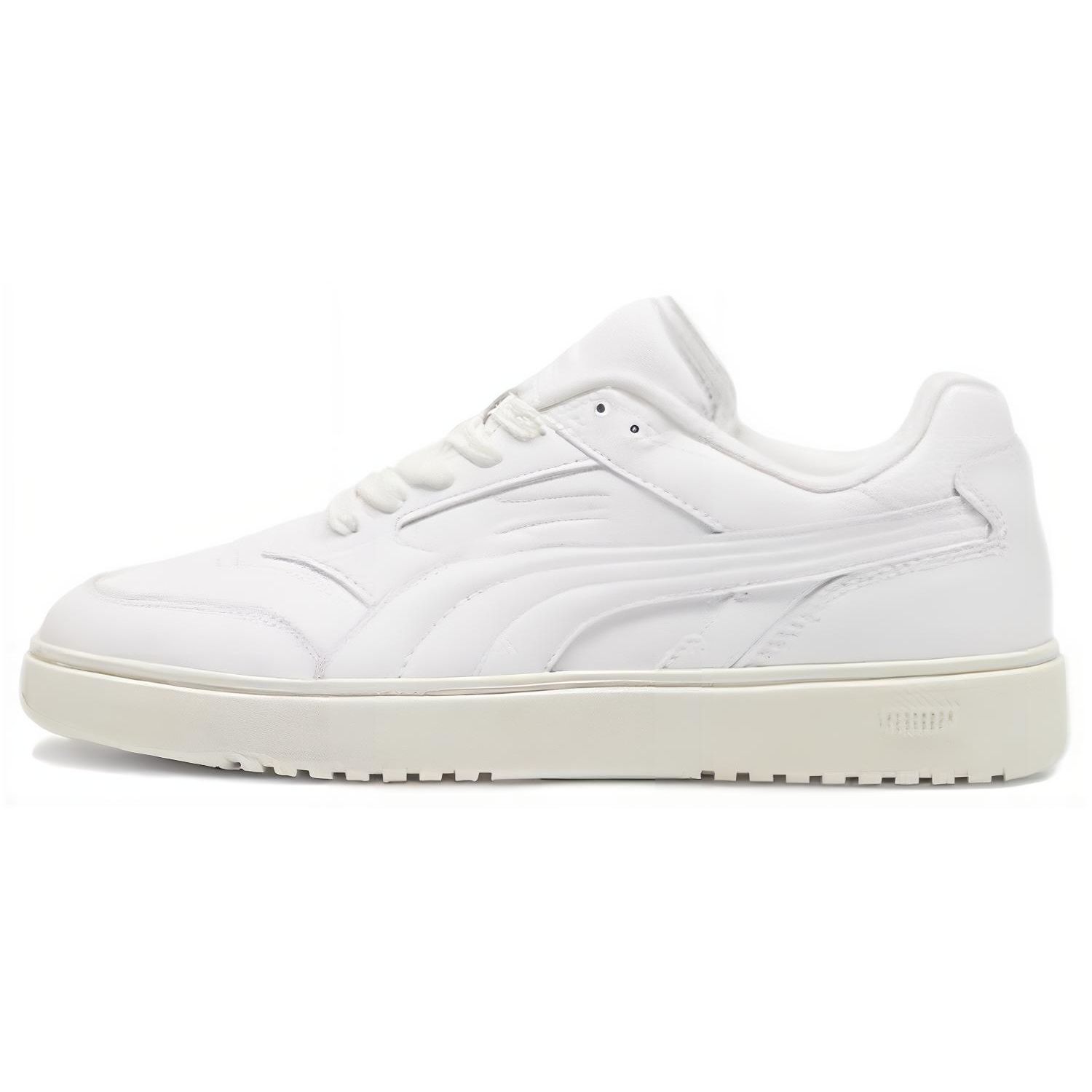 

Puma Doublecourt Club 48 Warm White Unisex Sneakers 395391-01 37.5