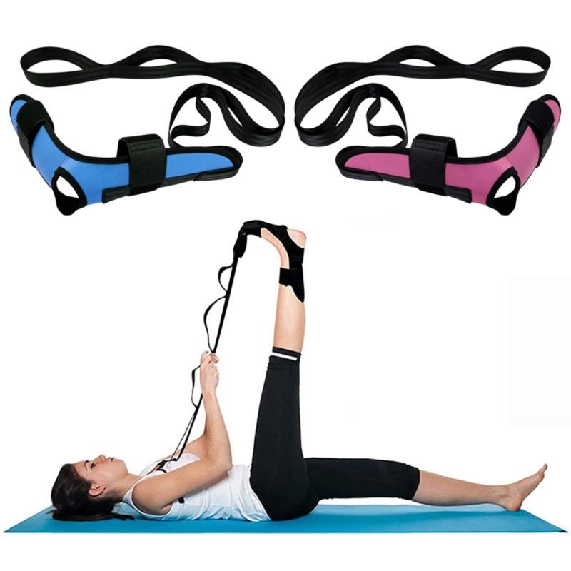 Yoga Stretching Strap, Yoga Strap for Stretching Ankle Ligament Stretcher Belt with Loop, Leg & Foot Stretch Assistance
