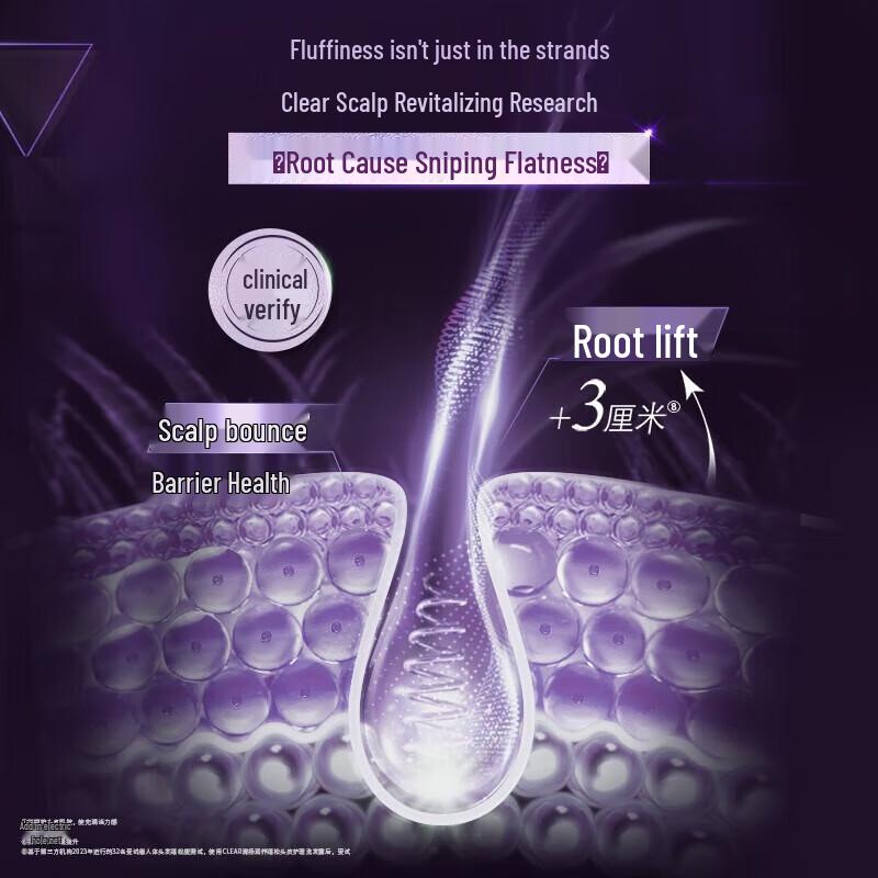 Clear Nourishing Fluffy Scalp Care Shampoo