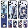 Genshin Impact Yelan Phone Case for iPhone 17 Air 16 15 11 12 14 13 Pro Max Shockproof Cover
