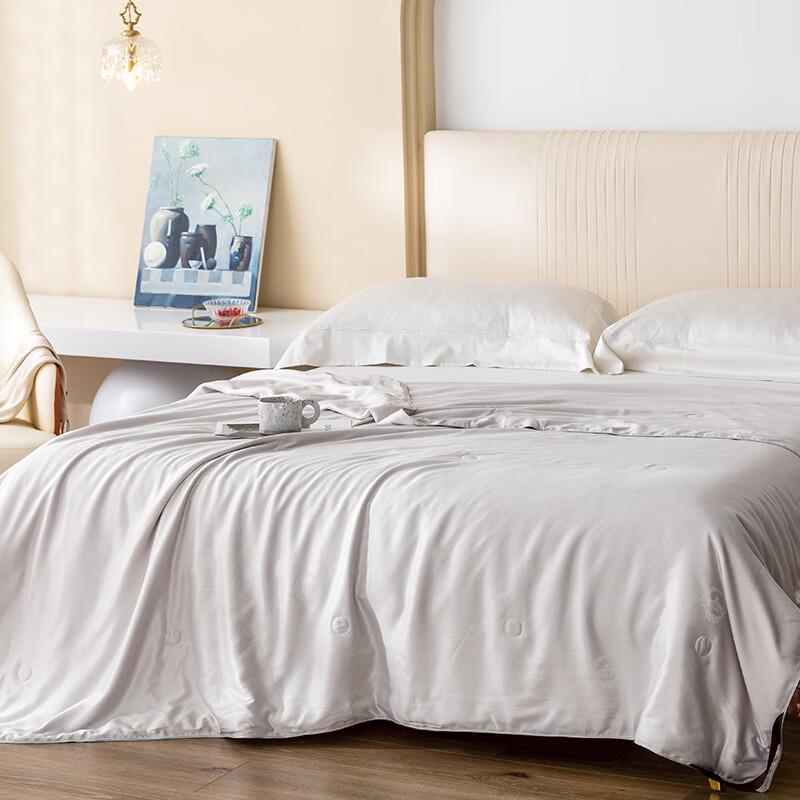 Louis Carlo Tencel Blend Jacquard Summer Quilt