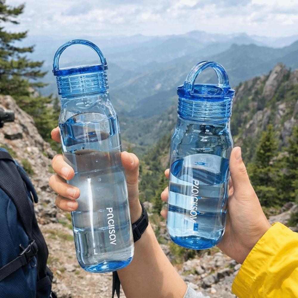 Прозора Портативна Чашка для Води Герметична Чашка для Холодних Напоїв Спортивний Інвентар для Тренувань