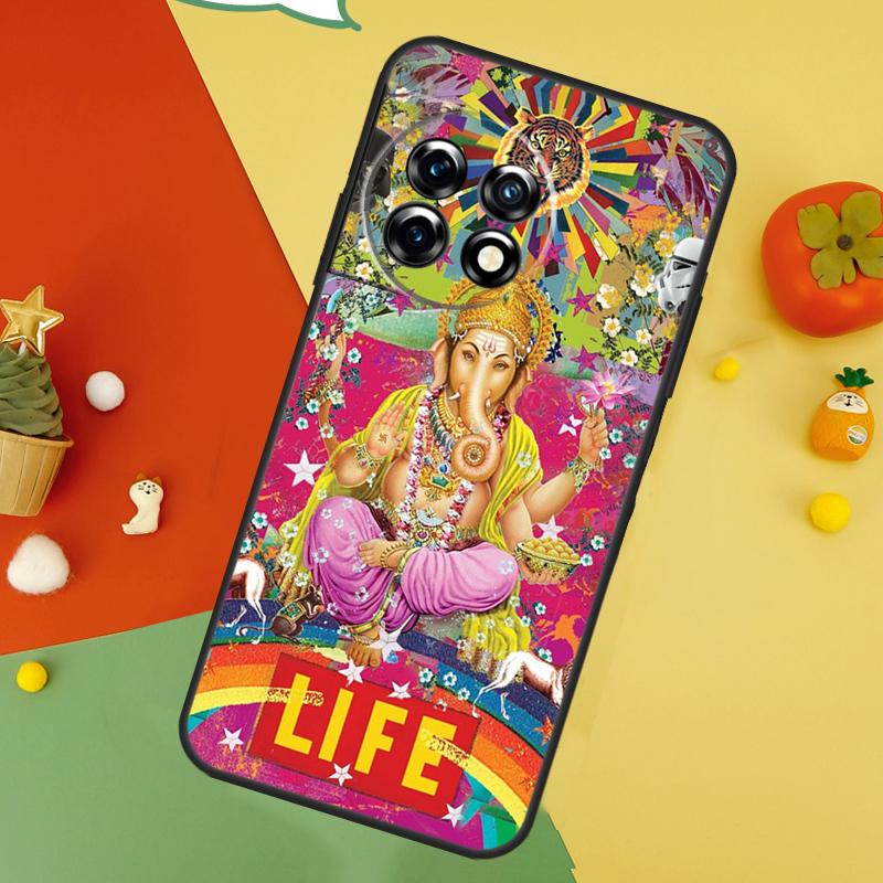 Ganesha Case For OnePlus 9 10 Pro 11 12 13 15 13T 13R 12R 10T 8T Nord 5 CE 2 3 4 Lite N20 N30 Cover
