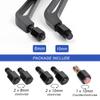 8mm 10mm Universal Rearview Mirror Motorcycle Rear View Side Mirror Moto Electric Scooter Motorbike Accessories For Cafe