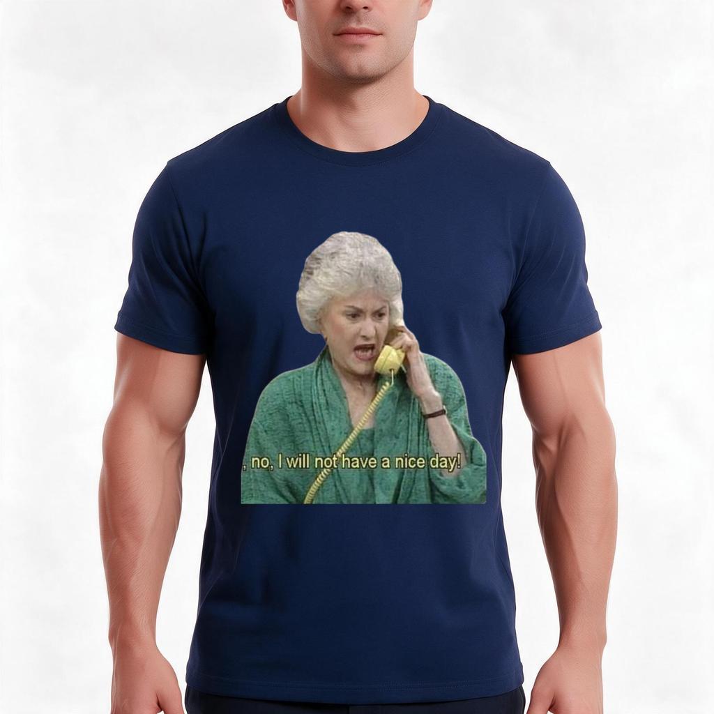 Copy of Golden Girls Meme TShirt Summer Casual Cotton Tee Oversized Streetwear Tops Vintage Graphic Print Unisex Unisex Women