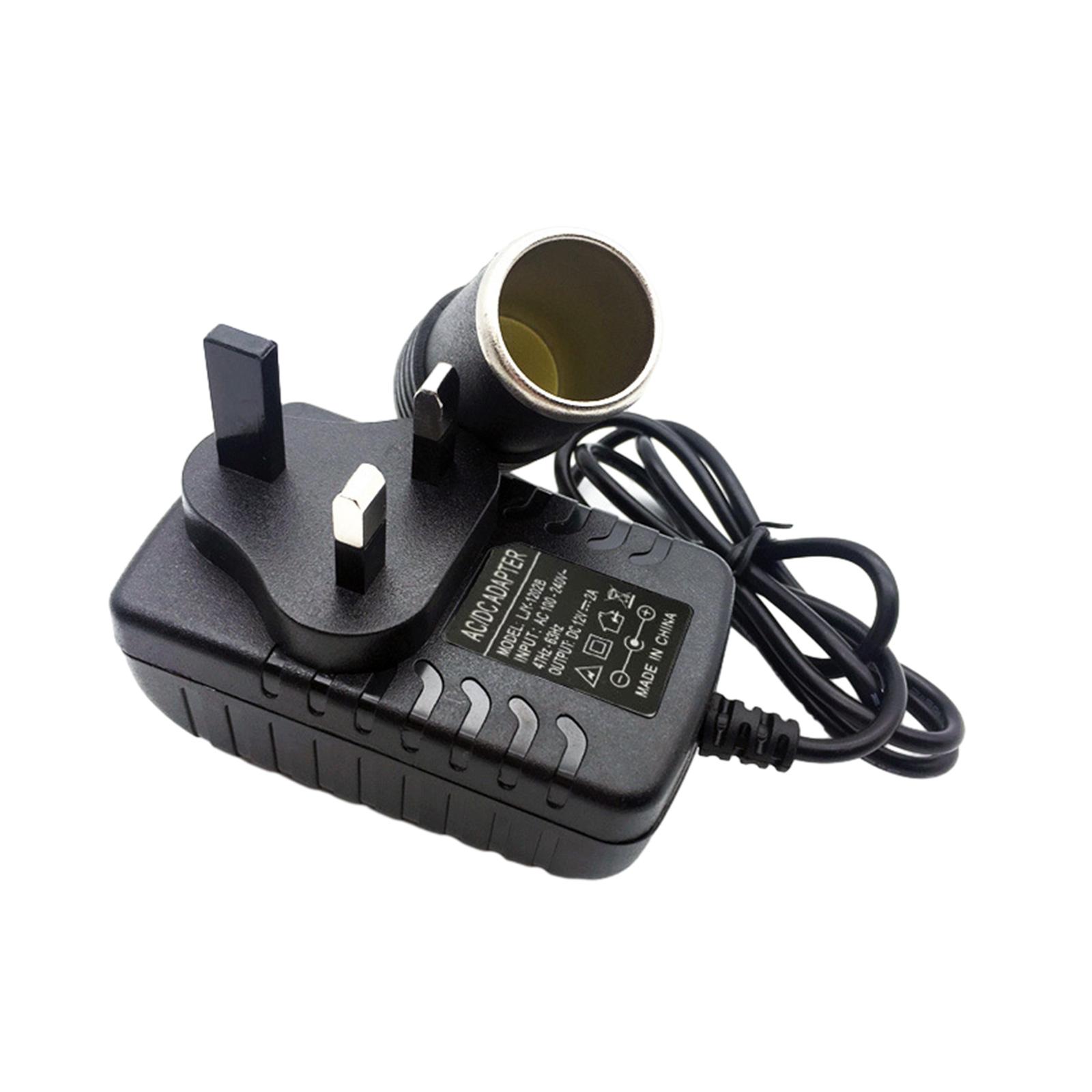 

Автомобильный преобразователь, универсальный автомобильный инвертор, адаптер питания от 240 В переменного до 12 В постоянного тока, преобразователь переменного тока в постоянный для очистителя автомобильного вентилятора UK