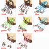 Threads Cords Double Ring Mobile Phone Strap Strings Jewelry Making Key Ring Jewelry Key Chain