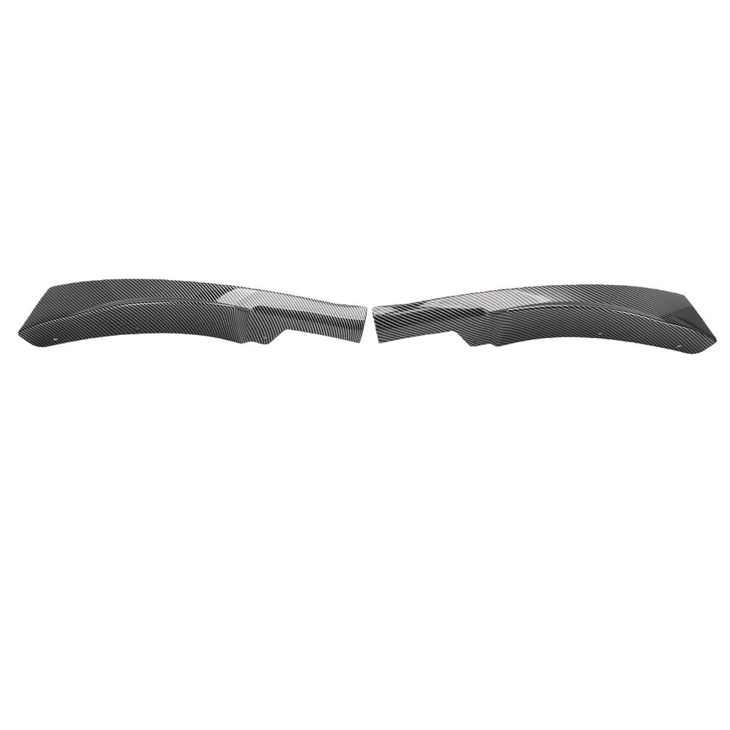 Front Bumper Lip Side Splitter Spoiler Carbon Fiber Pattern Replacement for E90 E91 M Sport LCI 2009 2012 Adhesive