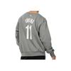 Jordan Brooklyn Nets Crew Neck Sweatshirt Men Tops Dark-Steel-Grey CN1035-002