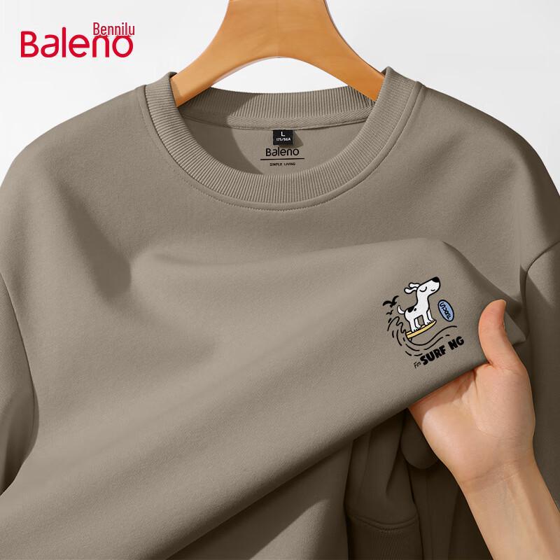 Baleno Herren JPB Surfing Welpen Print Pullover T-Shirt