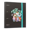 Bt21 - carpeta a4 de la colección street mood (4 anillos, goma)