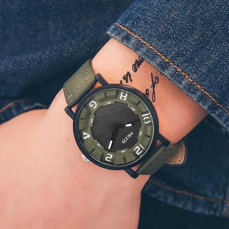 Watch Personality, Simple Men's Watch, Casual Business Men's Watch, Trendy Student Belt, Waterproof Watch
