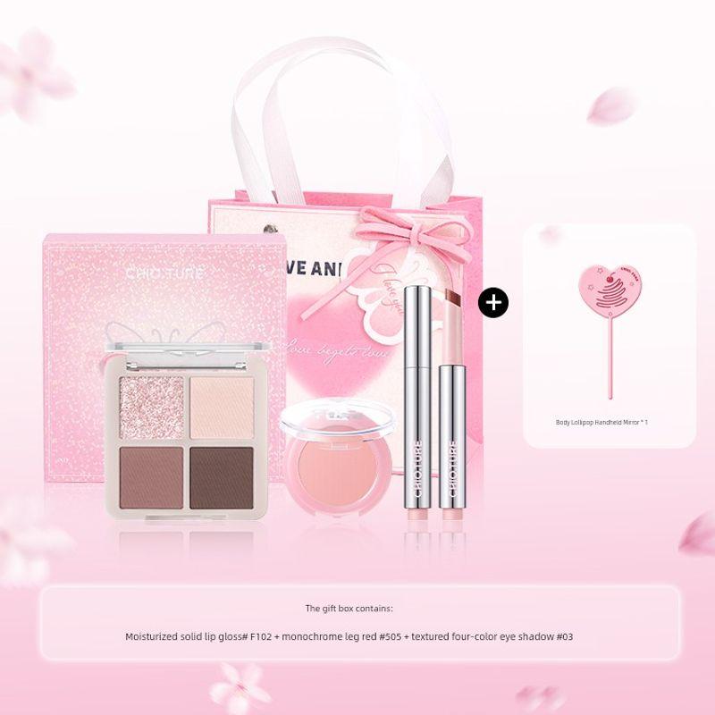 

CHIOTURE Gift Box Birthday Gift Suit Makeup Cosmetics for Girlfriend Girlfriend Full Set of Novice Graduation Season Tipsy Gift box