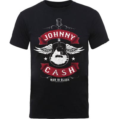 Johnny Cash Kanatlı Gitar Unisex Tişört