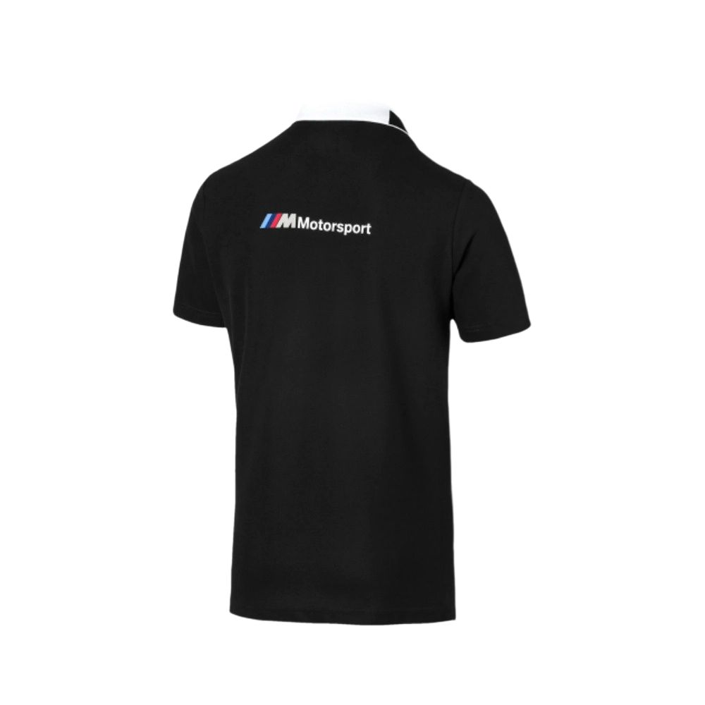 Puma X BMW M Motorsport 27-7 Soft Short Sleeve Polo Shirt Men tops 595191-01