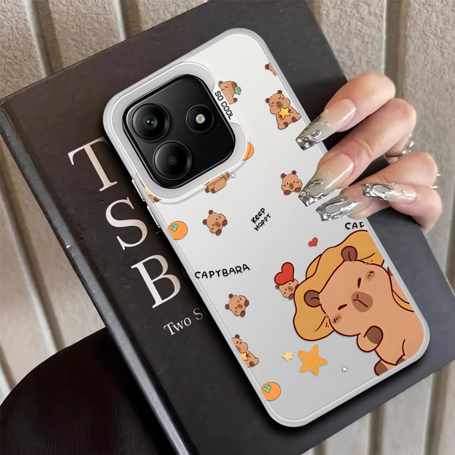 

Cartoon Guinea Pig Back Phone Cover Case for Xiaomi Redmi Note 14 12s 11s Note 13 Pro Plus 11 12 Pro Redmi Note 10 5G