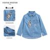 Teenie Weenie Kids Boy's Lyocell Sun-Protective Denim Shirt