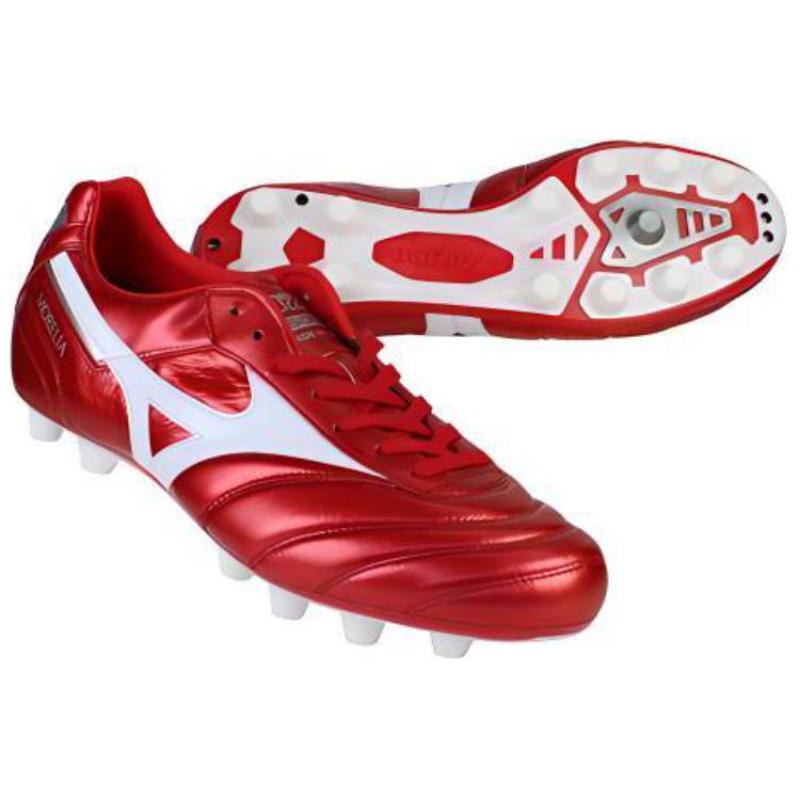 Mizuno Morelia II JAPAN Passion Red X White Sneakers P1GA220160