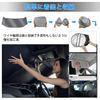 LIMSTYLE Windshield Sunshade for Honda New JOY Joy 3rd Generation Light Heat Shade UV Car Polka Dot Storage Bag Easy Direct from the Manufacturer