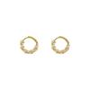 2025 New Arrival Best Selling Accessible Luxury Fancy Pearl Circle Ear Clip Earrings Female Elegant Ear Studs Niche Style Unique Earrings